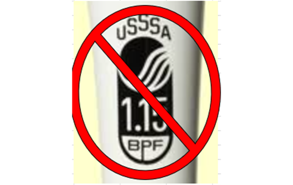 NO USSSA BATS ALLOWED IN BASEBALL FOR 2023!
