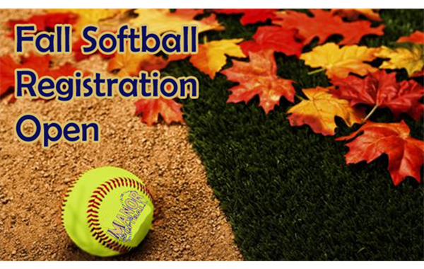 MJBSA Fall Softball is Now OPEN