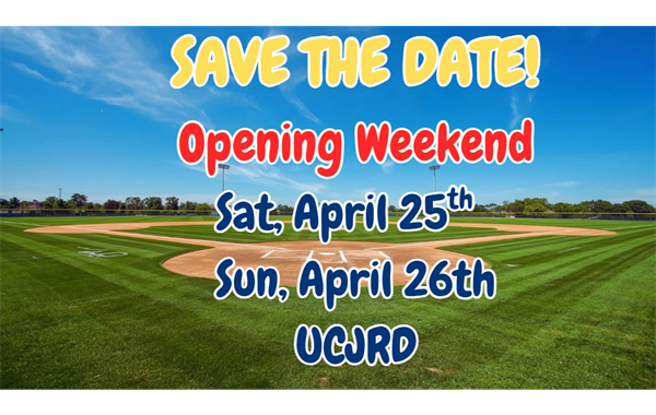 Opening Weekend 2026